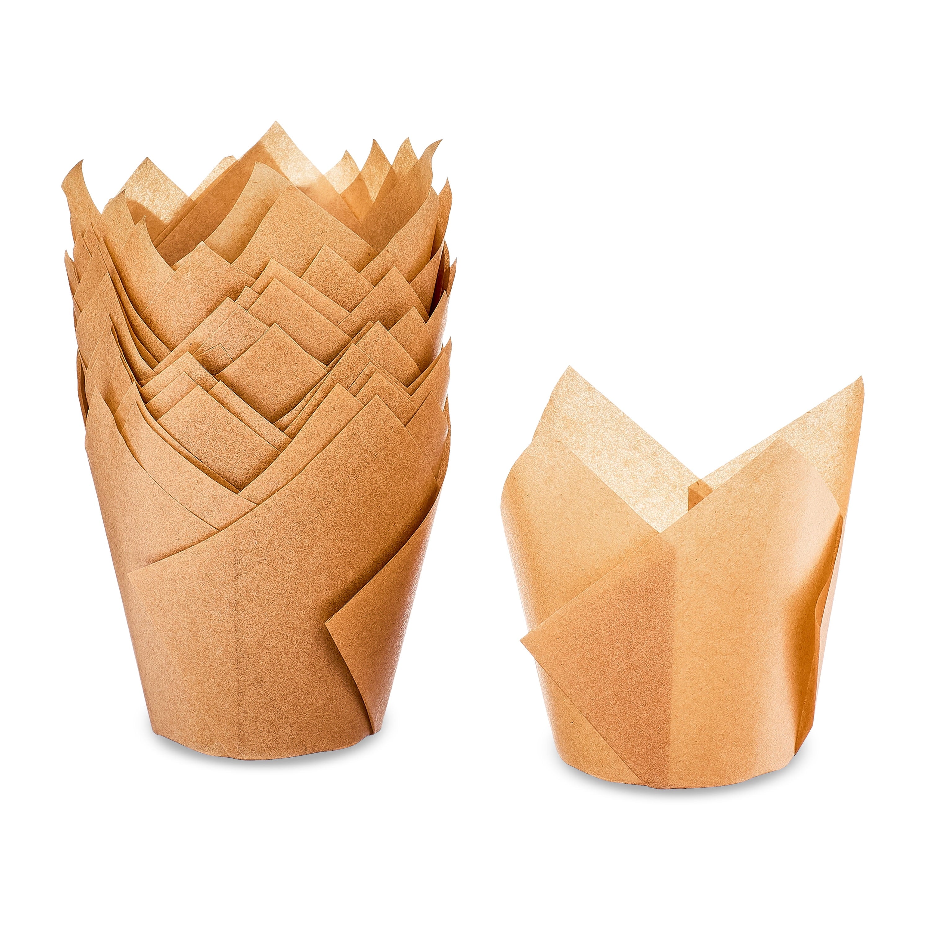 1-97-in-Dia-Bottom-x-3-15-in-H-24-ct-Tulip-Baking-Cup-Kraft-Everyday-Baking-Cups-Way-to-Celebrate_5c20688d-0624-4ad8-b51b-c3902bb2a191.180ea7ad125df2ea68aa9220d1495020 Kraft Tulip Baking Cups, 24 Pieces, by Way To Celebrate